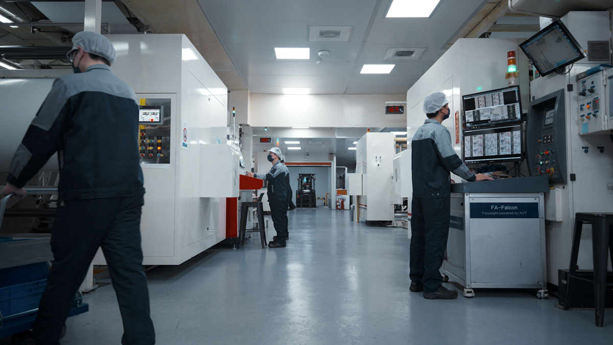 印刷&塗佈加工廠